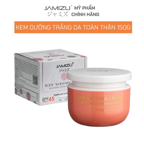 BODY WHITENING CREAM – Kem Dưỡng Trắng Da Toàn Thân JAMIZU JAPAN